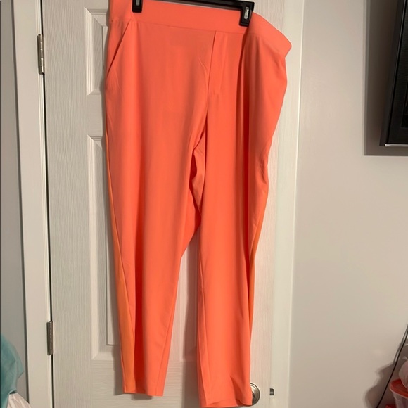 Athleta Women’s Jogger Bright Coral Size 18 - Picture 1 of 4
